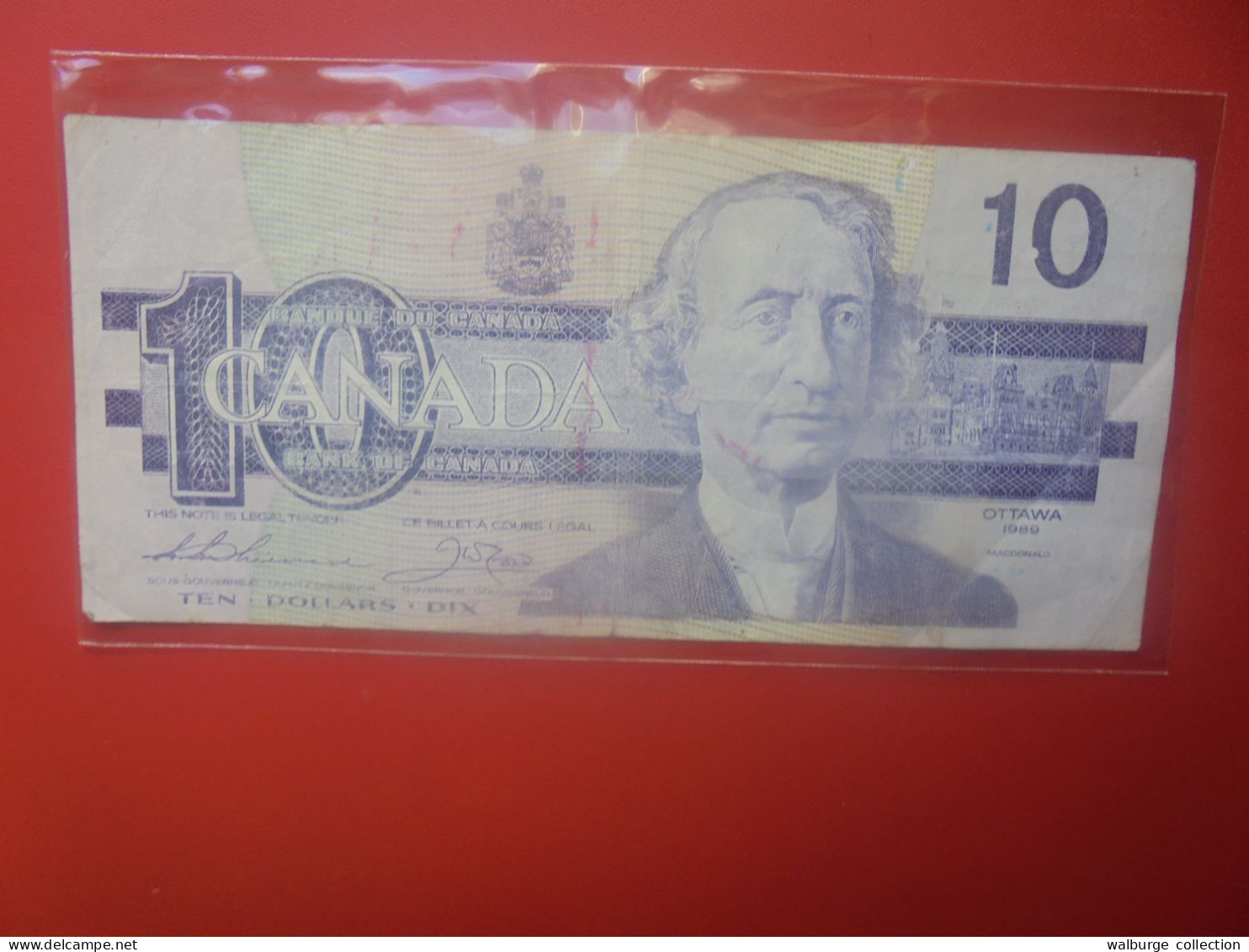 CANADA 10$ 1989 Circuler (B.33) - Canada