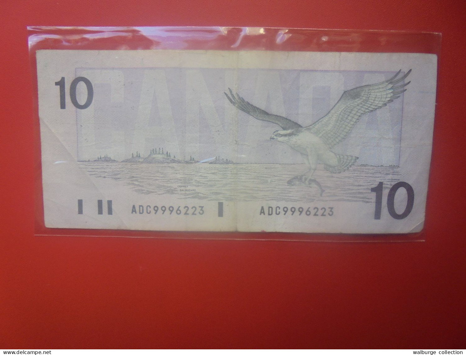 CANADA 10$ 1989 Circuler (B.33) - Canada