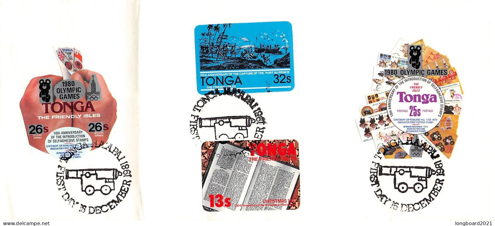 TONGA - FDC 1981  / 5202 - Tonga (1970-...)