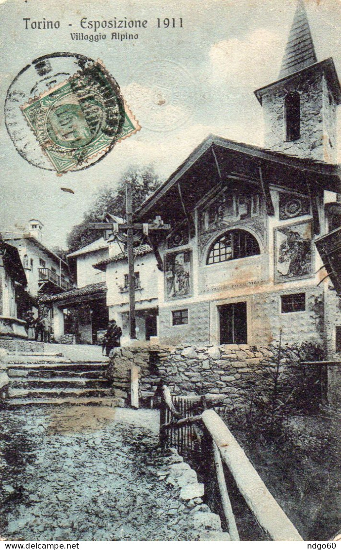 Torino - Esposizione 1911 - Villaggio Alpino - Exposiciones