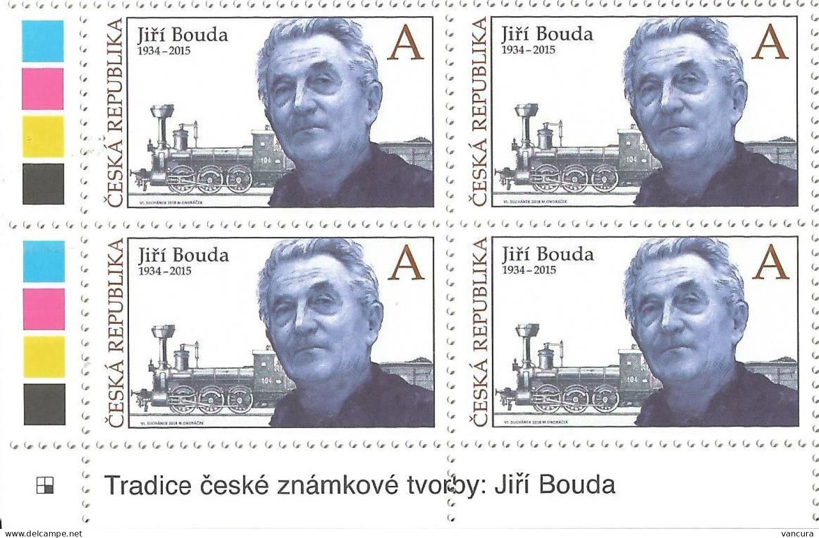 958 Czech Republic Jiri Bouda Anniversary 2018 - Unused Stamps