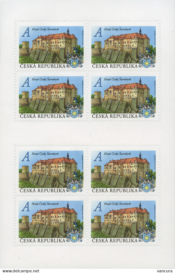 A 1194 Czech Republic Cesky Sternberk Castle 2023 - Nuovi