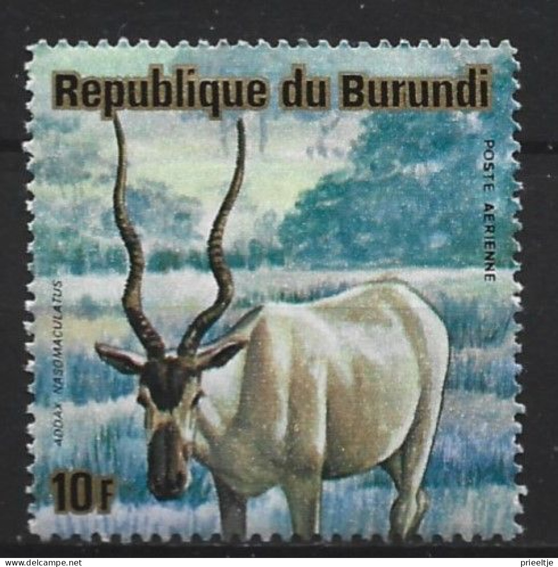 Burundi 1975 Fauna Y.T. A368 (0) - Usati