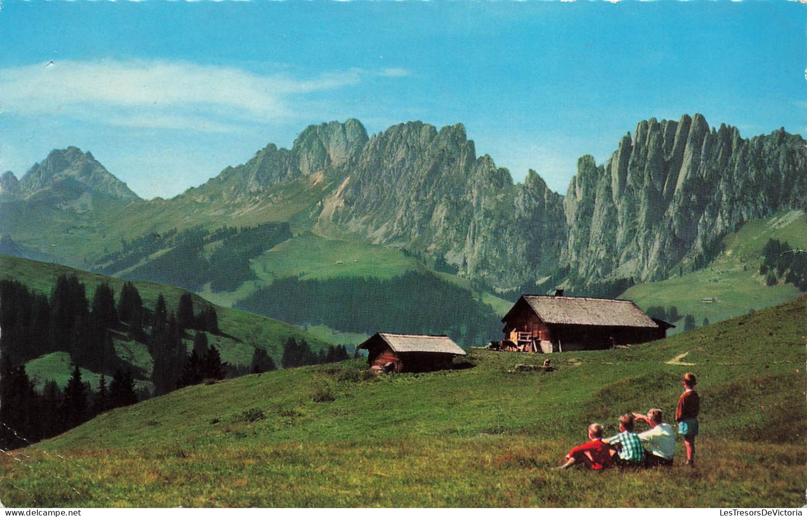 SUISSE - Berne - Vue Sur JaunpaB -  Colorisé - Carte Postale Ancienne - Sonstige & Ohne Zuordnung