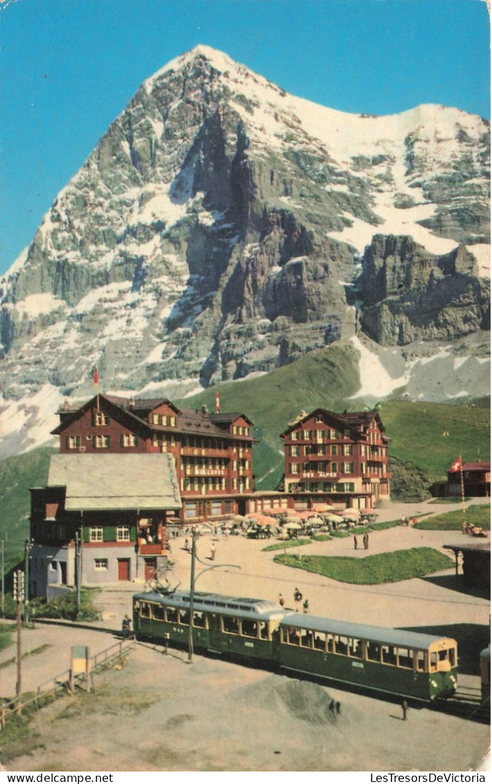 SUISSE - Kleine Scheidegg Mit Eiger -  Colorisé - Carte Postale - Sonstige & Ohne Zuordnung