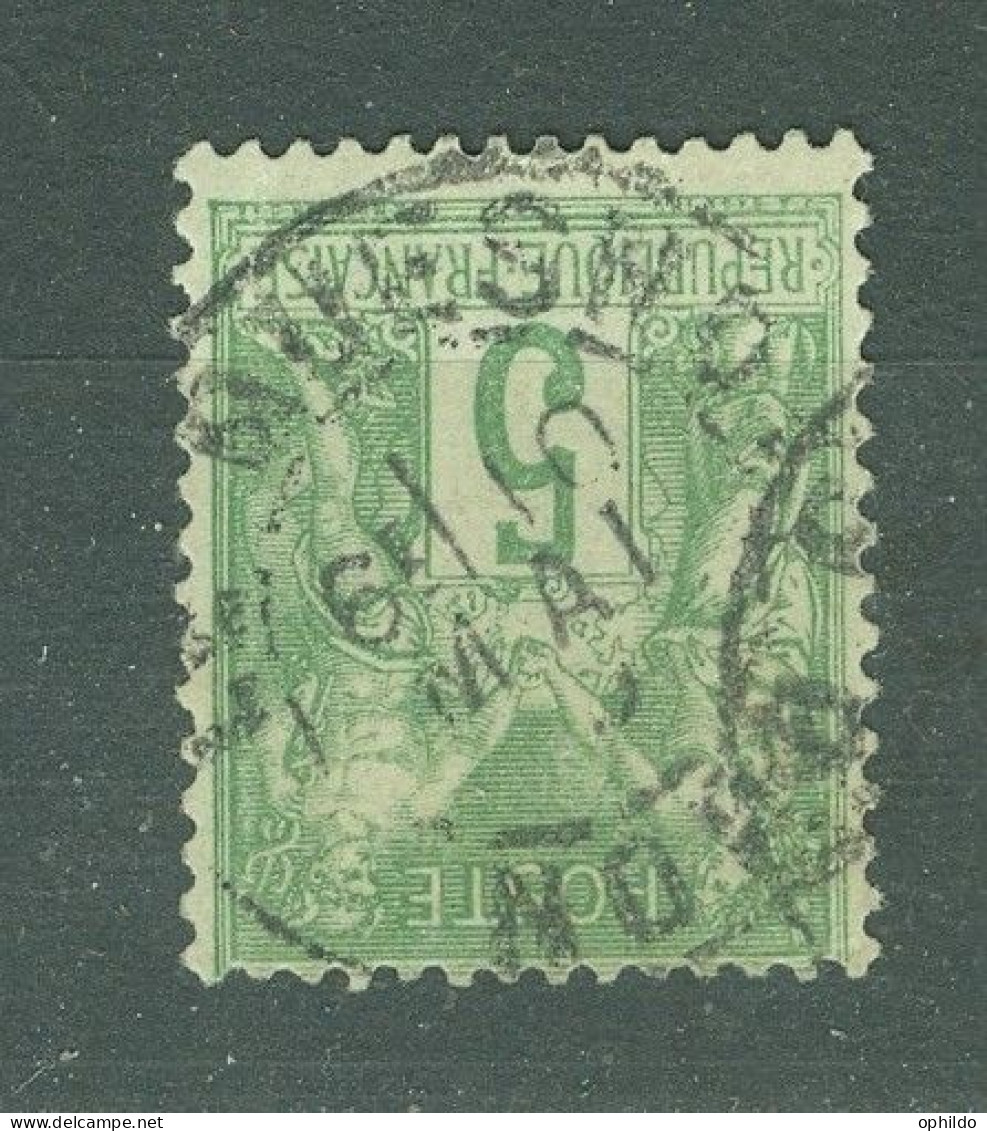 Le Quesnoy  Nord  Sur 102   - 1898-1900 Sage (Type III)