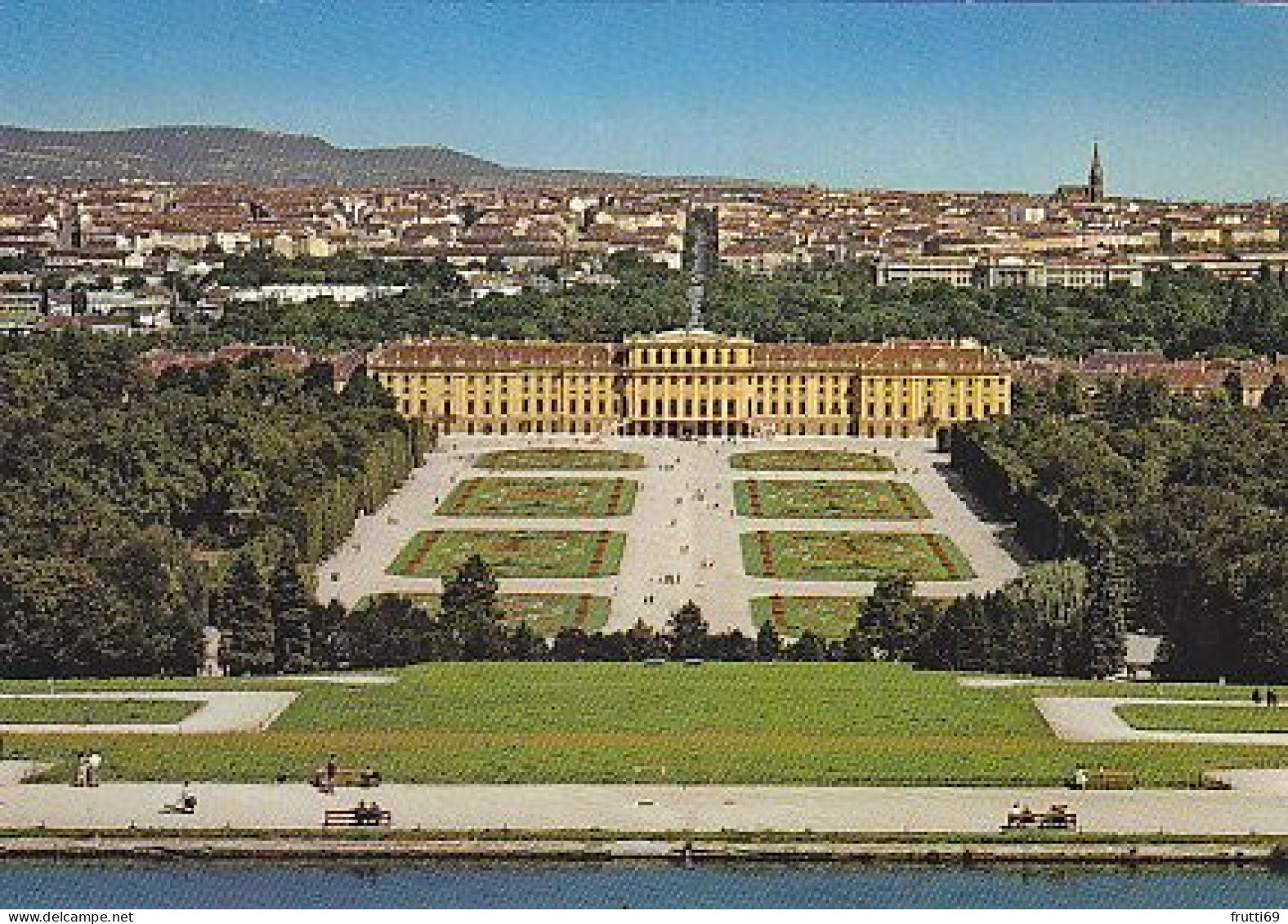 AK 201566 AUSTRIA - Wien - Schloß Schönbrunn - Blick Von Der Gloriette - Castello Di Schönbrunn