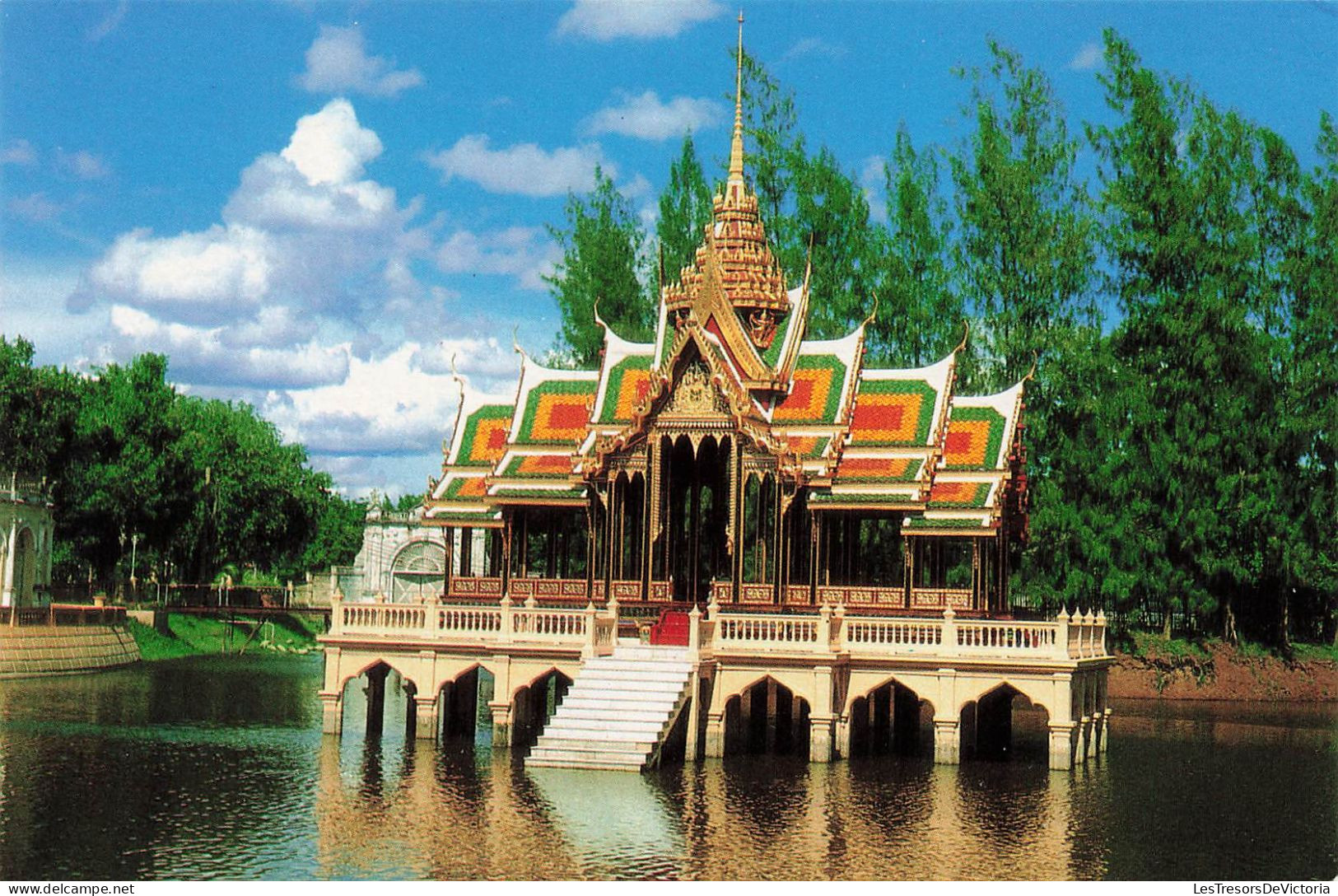 THAÏLANDE - Bang Pa Former Thau King - Summer Palace In Ayudhya - Colorisé - Carte Postale - Thaïland