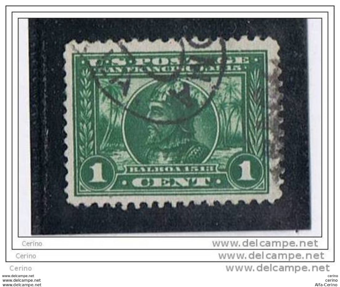 U.S.A.:  1912/15  S. FRANCISCO  EXPO  -  1 C. USED  STAMP  -  D. 12  -  YV/TELL. 195 - Used Stamps