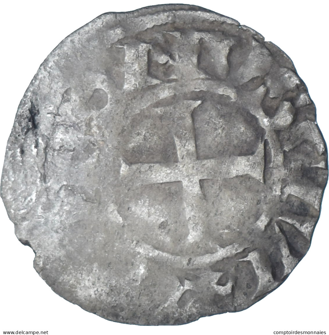 France, Touraine, Denier, Ca. 1150-1200, Saint-Martin De Tours, Billon, TB - Other & Unclassified