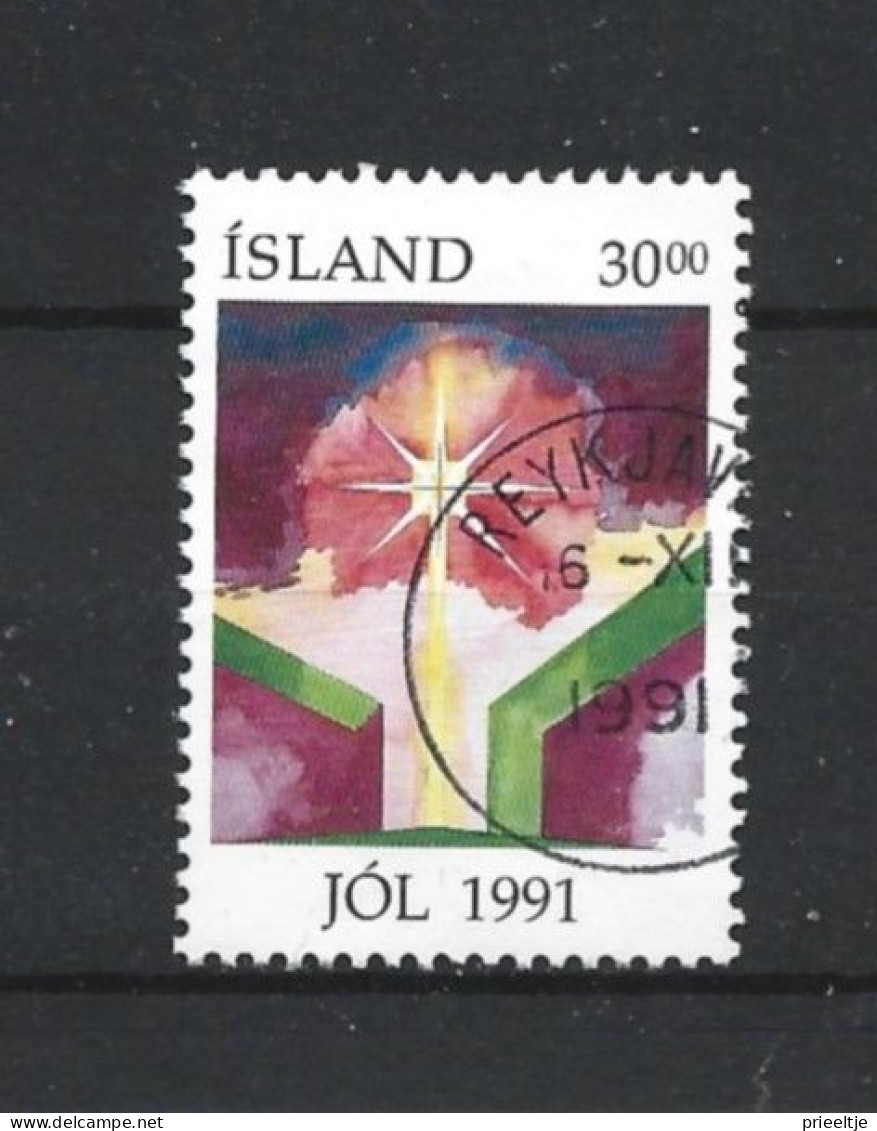 Iceland 1991 Christmas Y.T. 711 (0) - Gebruikt