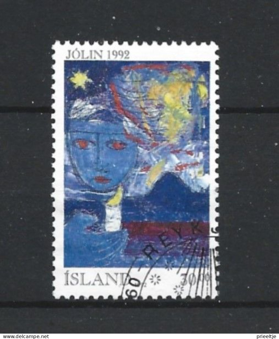 Iceland 1992 Christmas  Y.T. 727 (0) - Gebraucht