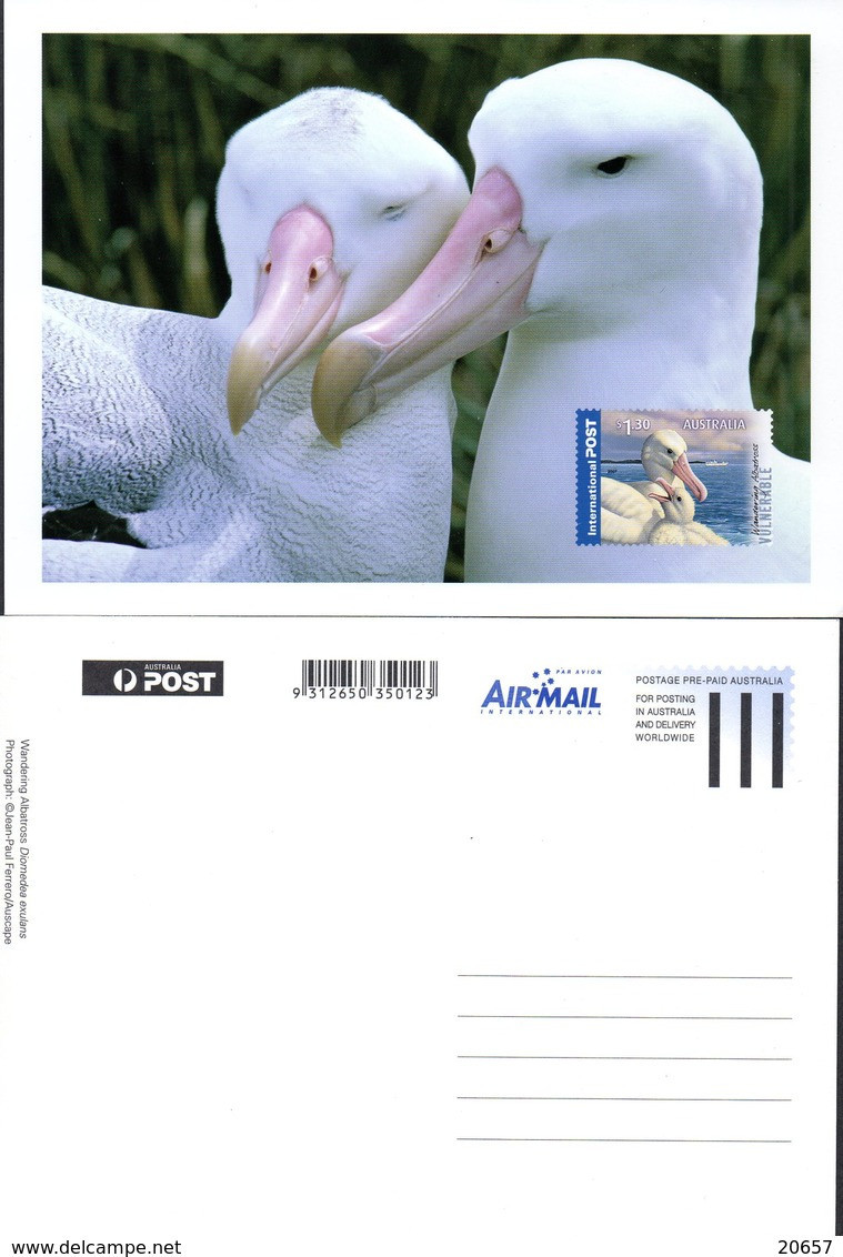 Australie Australia Carte Pre-paid 02 Albatros - Albatros & Stormvogels