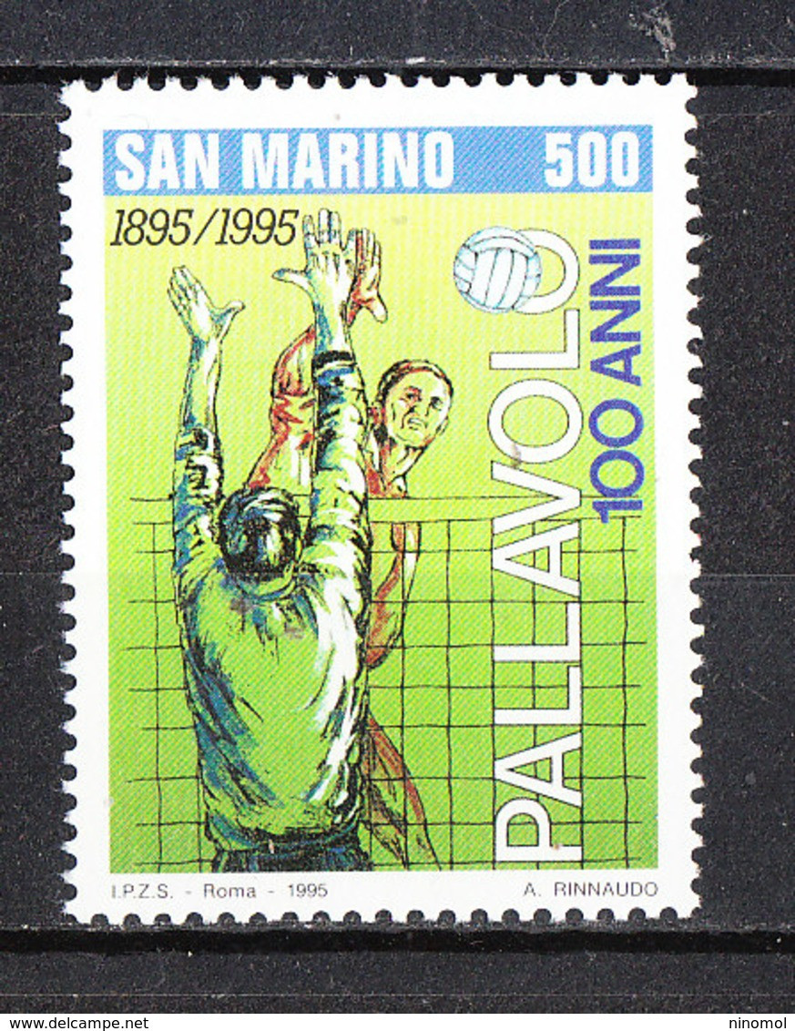 San Marino - 1995. Mondiali Di Volley. MNH - Pallavolo