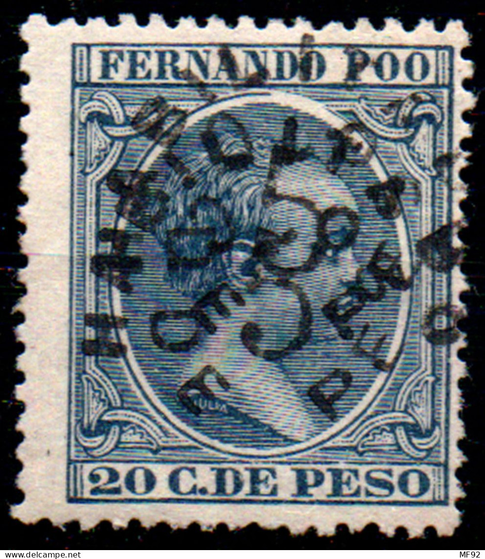 Fernando Poo Nº 38hh. Año 1896/1900 - Fernando Po