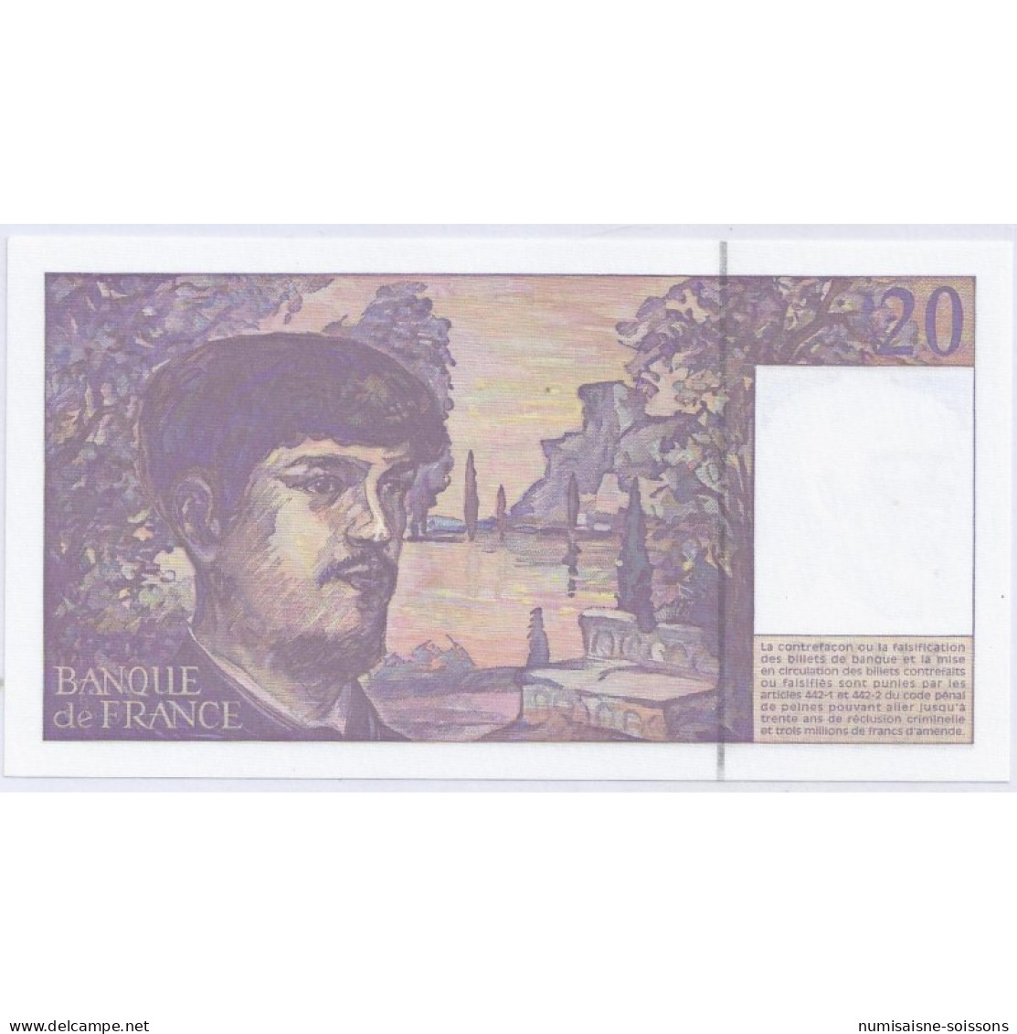 FAY 66TER/02 - 20 FRANCS DEBUSSY - 1997 - A 059 - NEUF - PICK 151 - 20 F 1980-1997 ''Debussy''