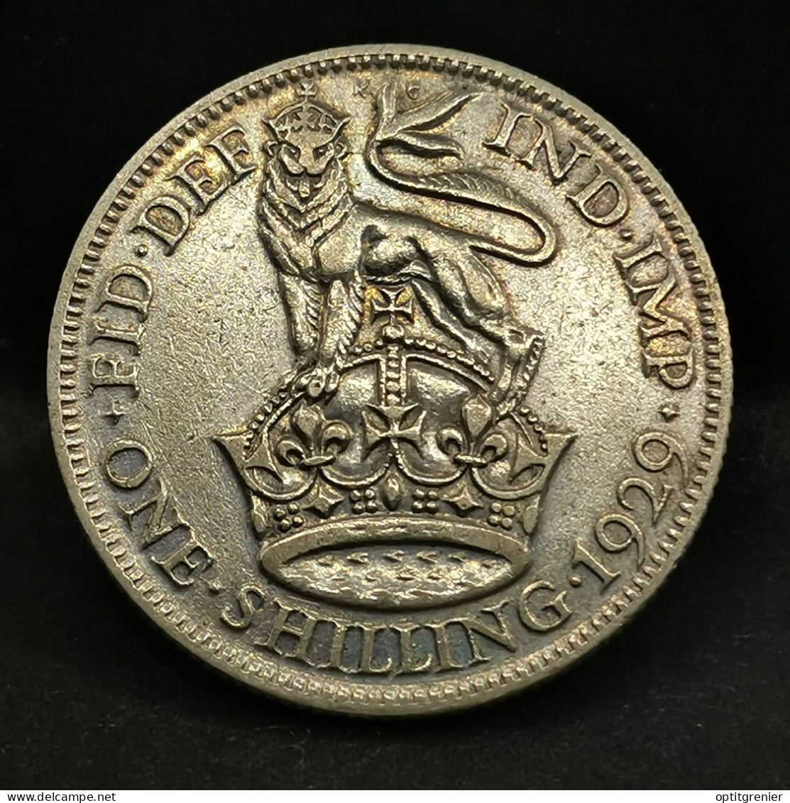 1 SHILLING ARGENT 1929 GEORGE V ROYAUME UNI / UNITED KINGDOM SILVER - I. 1 Shilling