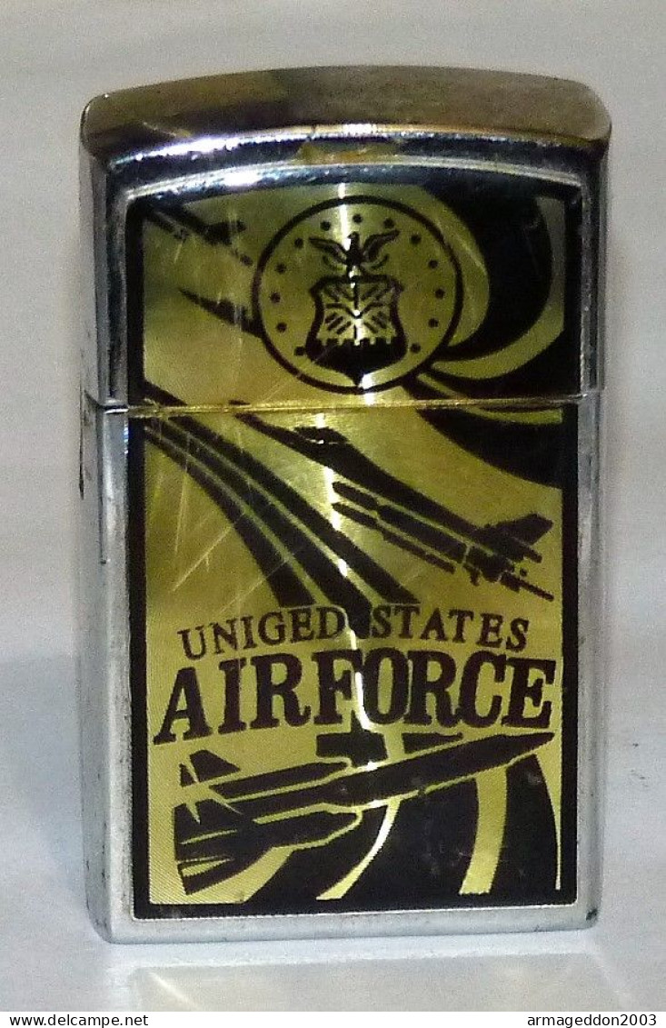 BRIQUET RECHARGEABLE A GAZ NEUF AIR FORCE - Other & Unclassified