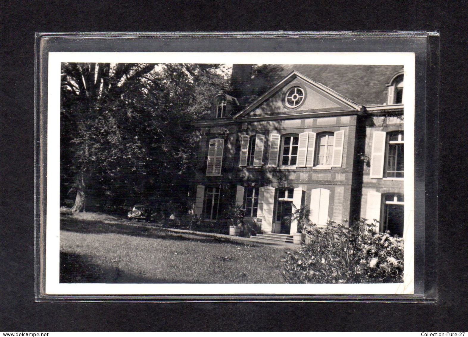 (15/02/24) 27-CPA LYONS LA FORET - PHOTO CHATEAU DE CROIX MESNIL - Lyons-la-Forêt