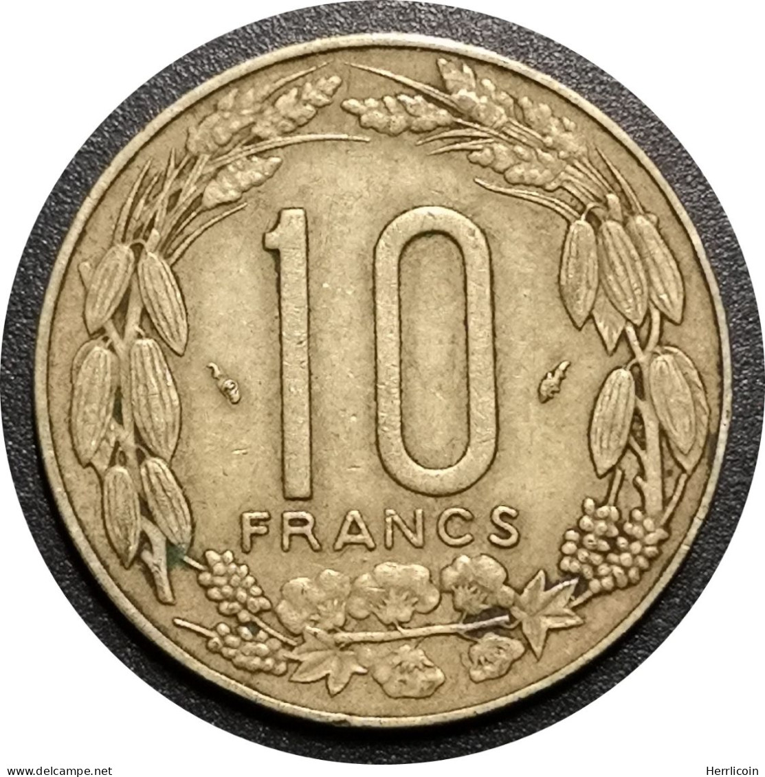 Monnaie Etats De L'Afrique Centrale - 1984 - 10 Francs - Sonstige – Afrika