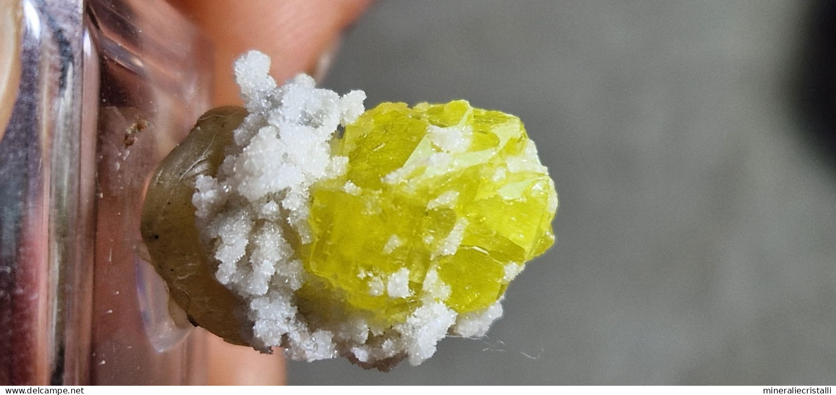 Zolfo cristallo singolo gemma Sicilia cozzodisi 1,83 gr