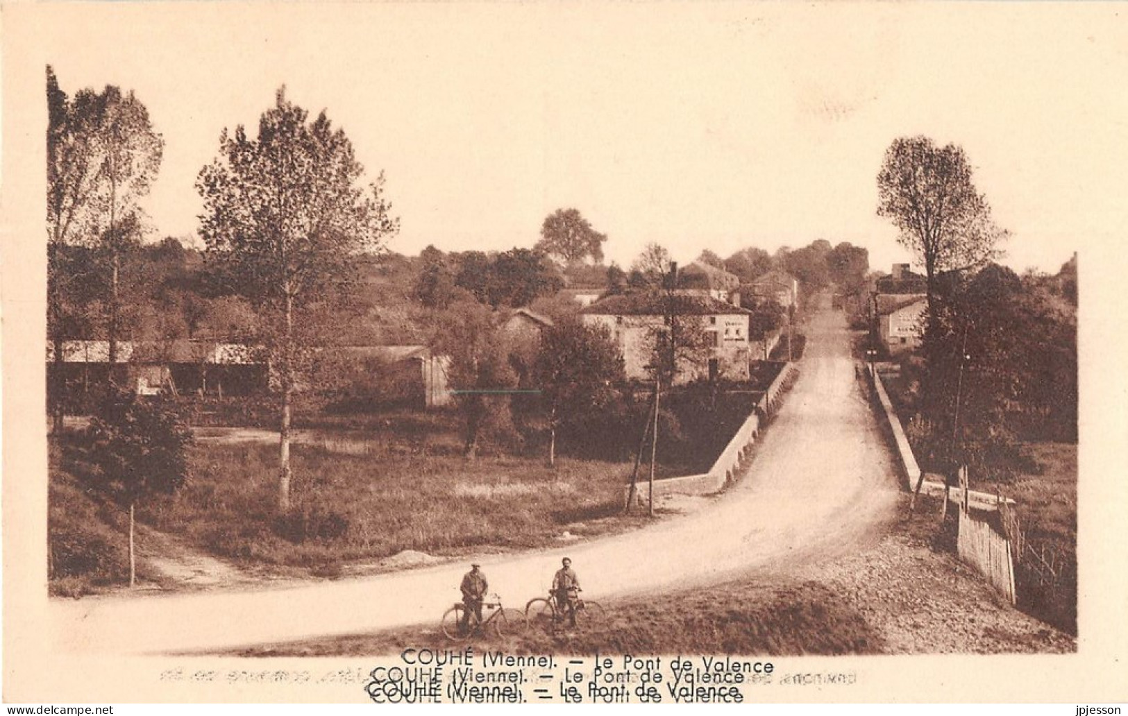 VIENNE  86  COUHE VERAC - LE PONT DE VALENCE - Couhe