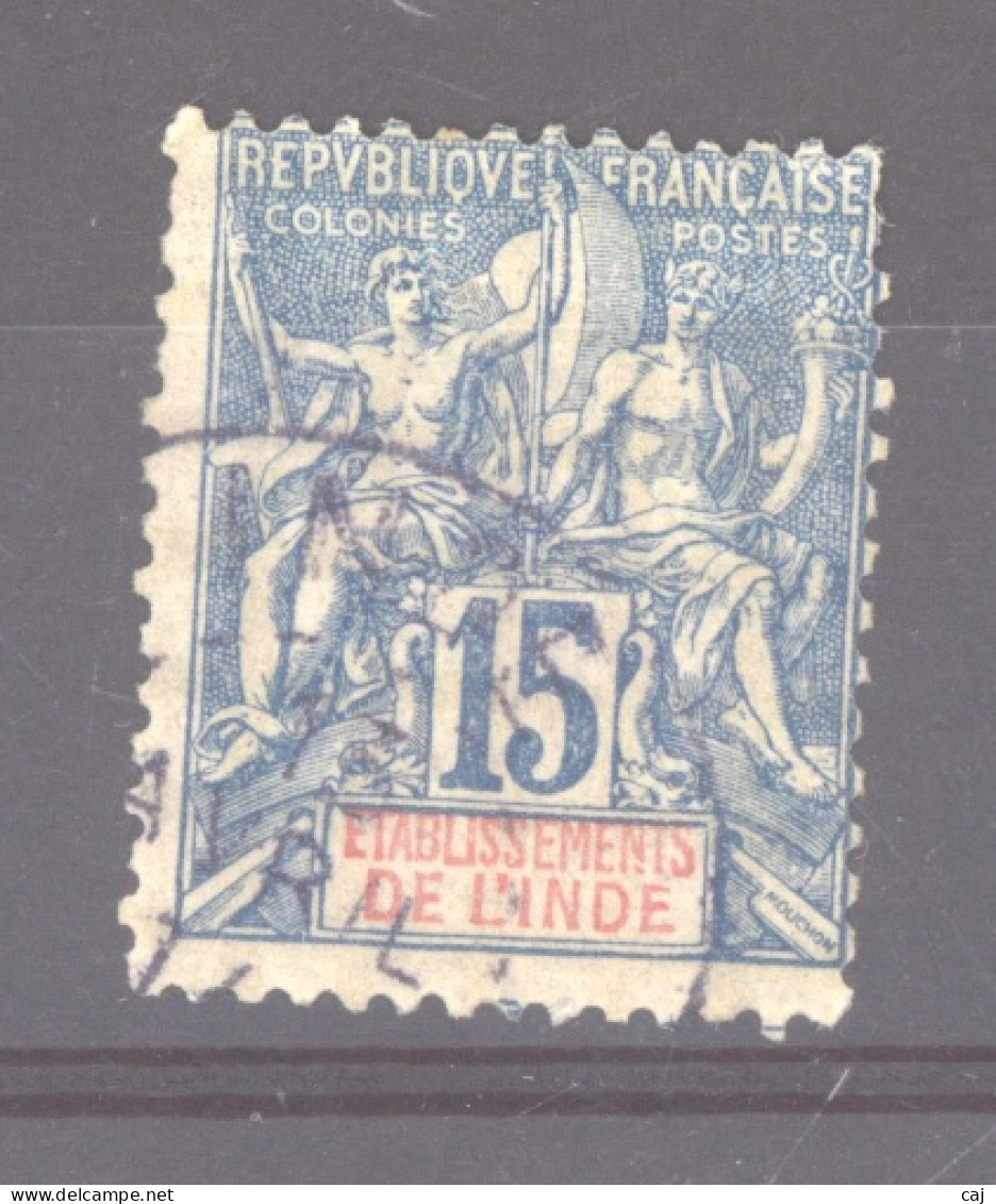 Inde  :  Yv  6  (o) - Used Stamps