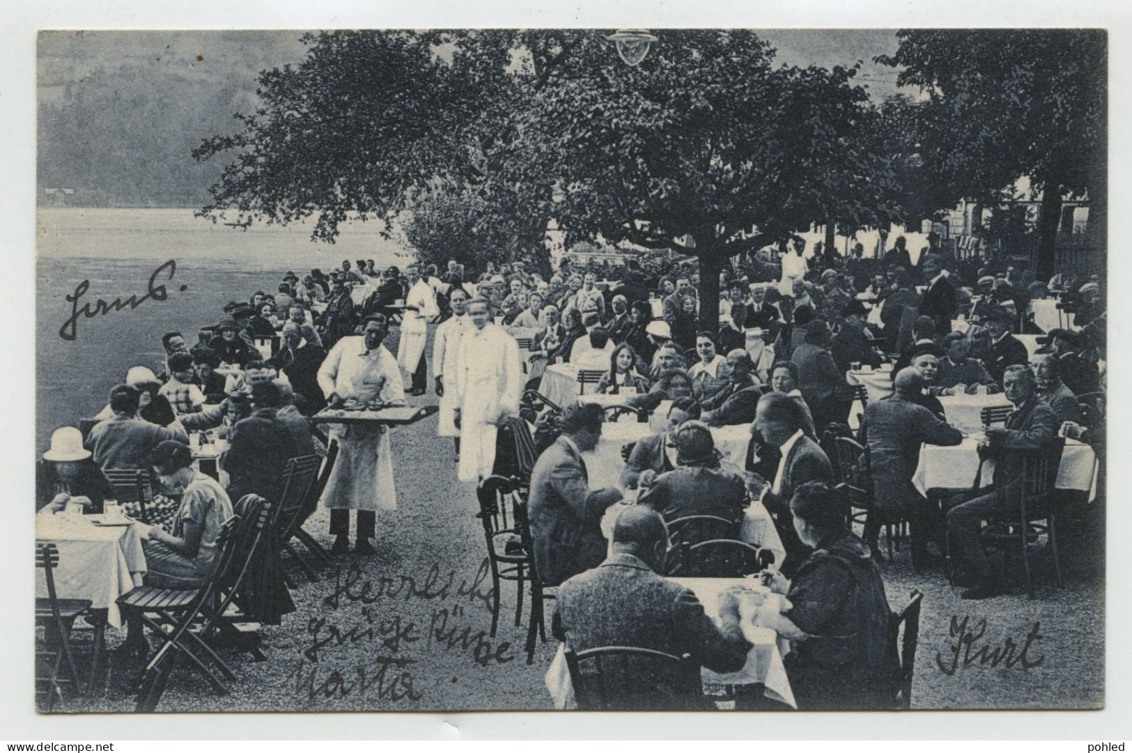 01175*AUSTRIA*ÖSTERREICH*ZELL AM SEE*ZAUNERS HOTEL*TERRASSE*1929 - Zell Am See