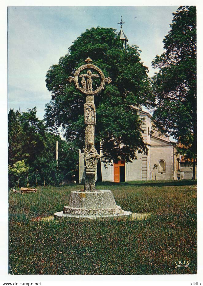 CPSM / CPM 10.5 X 15  Vosges CHATENOIS L'Eglise Et La Croix De L'ancien Cimetière - Chatenois