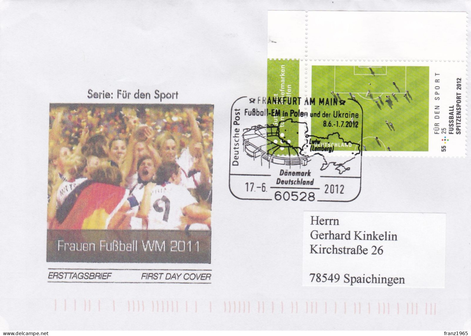 Germany - Fussball-EM In Polen Und Der Ukraine - 2012 - Europei Di Calcio (UEFA)