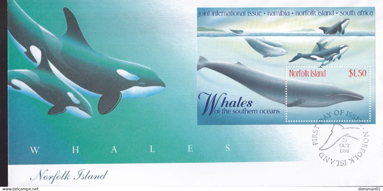 Norfolk Island 1998 Sc 665 FDC - Ile Norfolk