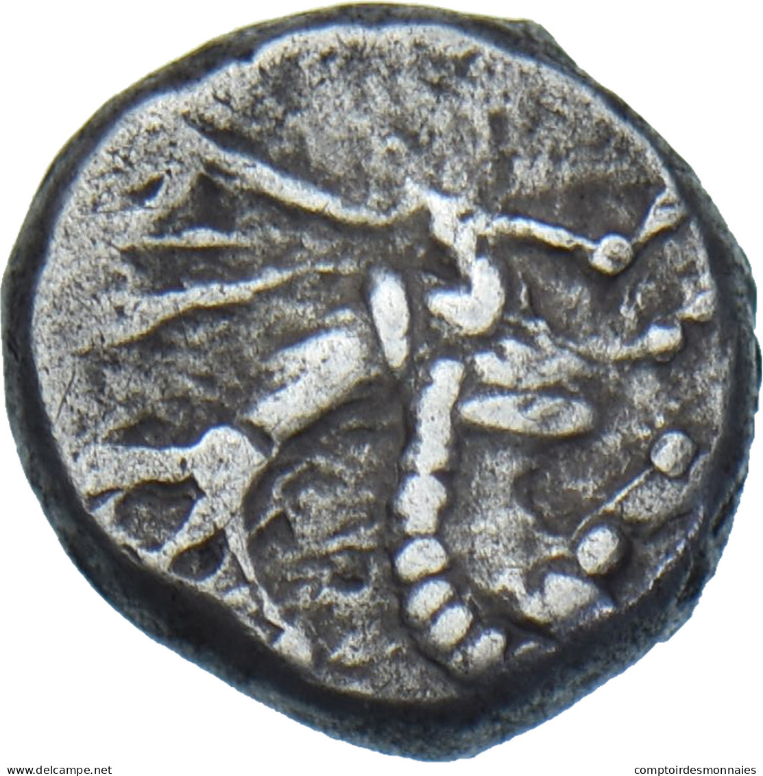 Allobroges, Denier à L'hippocampe, 1st Century BC, Argent, TTB, Latour:2924 - Keltische Münzen