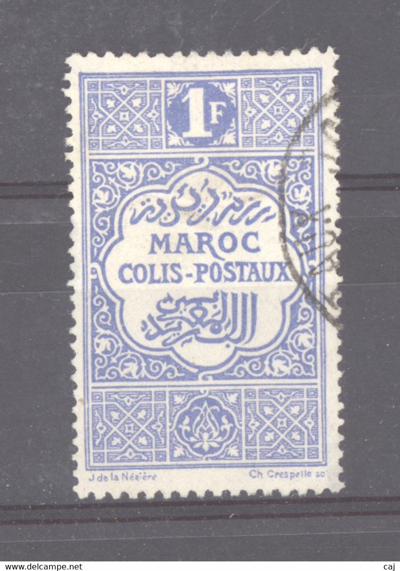 Maroc  -  Colis Postaux  :  Yv  8  (o) - Used Stamps