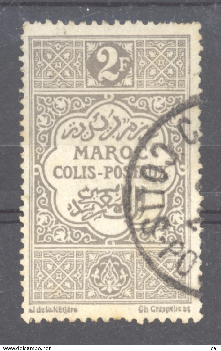 Maroc  -  Colis Postaux  :  Yv  9  (o) - Used Stamps