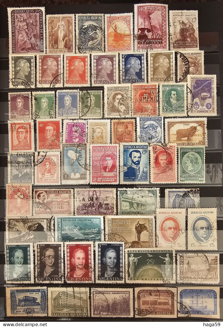 Briefmarken Argentinien ( Alte Sammlung ) - Colecciones & Series
