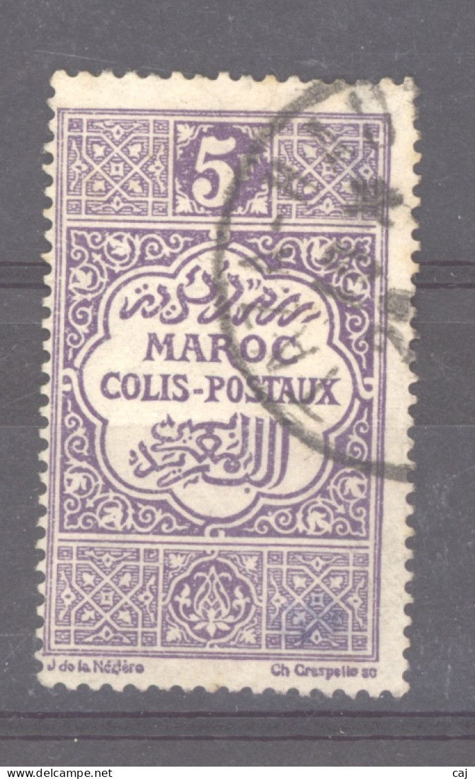 Maroc  -  Colis Postaux  :  Yv  10  (o) - Used Stamps