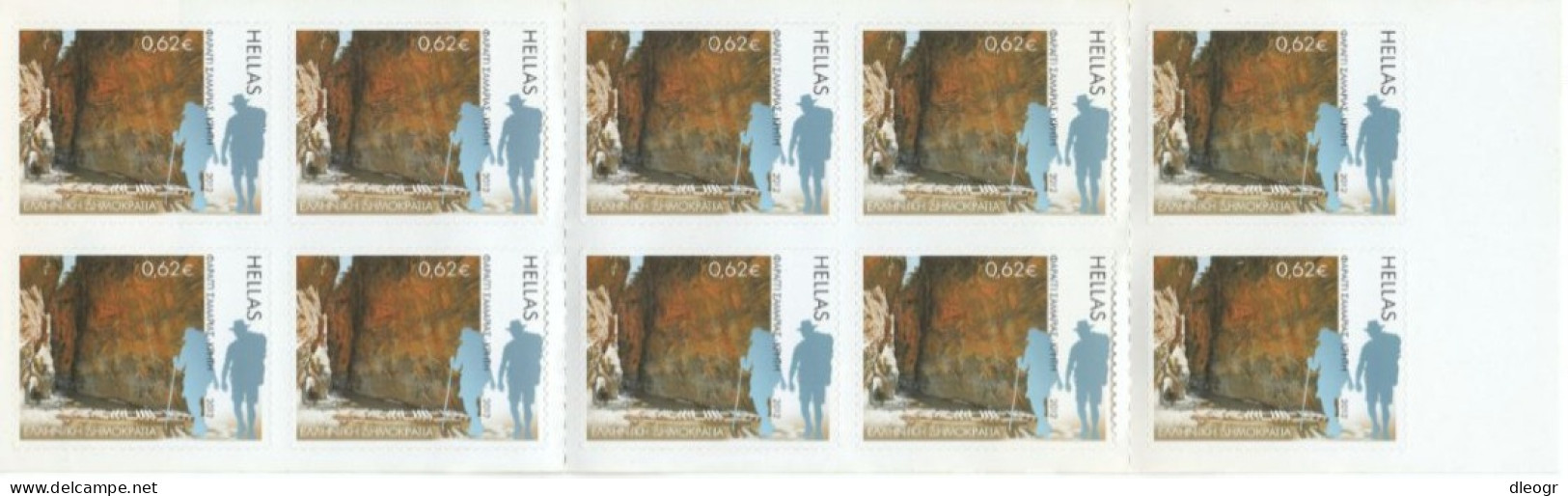 Greece 2012 Touring 2x BOOKLETS (B55-56) MNH VF. - Postzegelboekjes