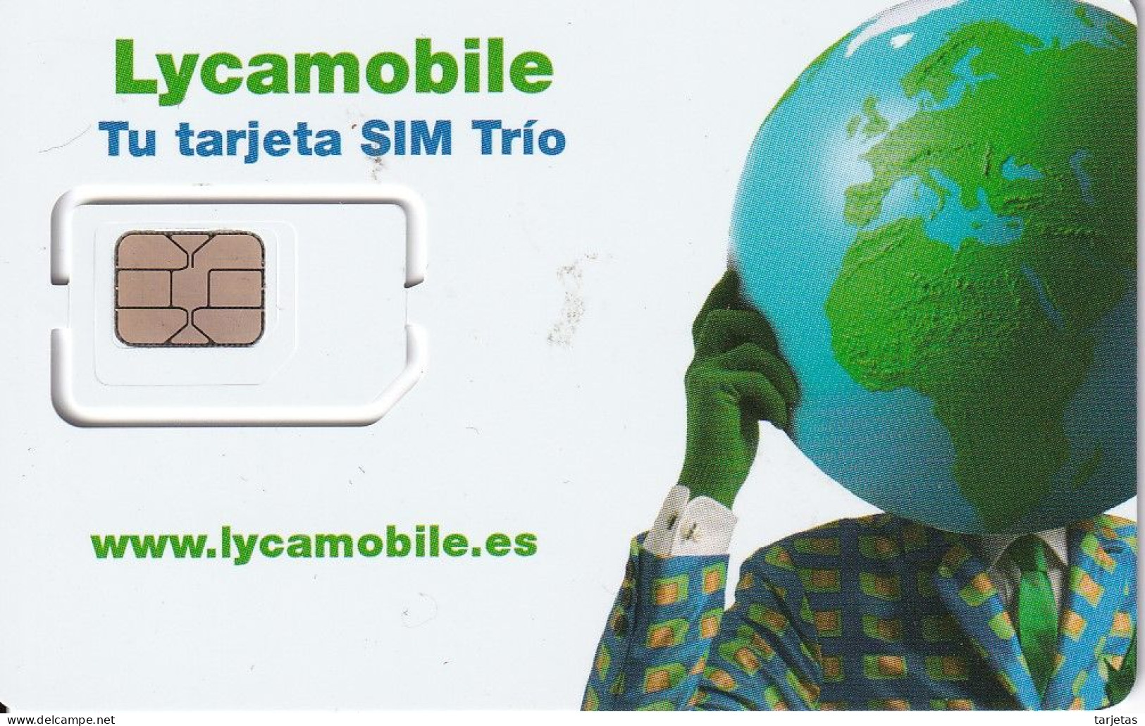 TARJETA DE ESPAÑA DE GSM-SIM  DE LYCA MOBILE (NUEVA-MINT) - Other & Unclassified