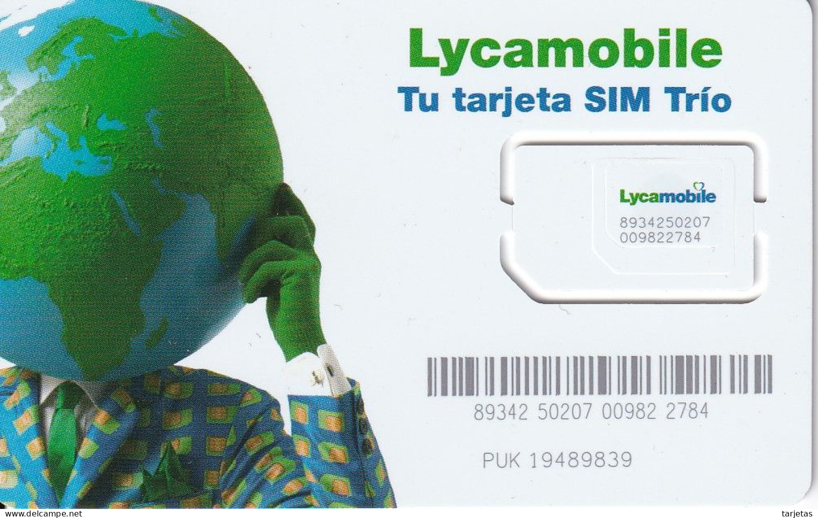 TARJETA DE ESPAÑA DE GSM-SIM  DE LYCA MOBILE (NUEVA-MINT) - Other & Unclassified