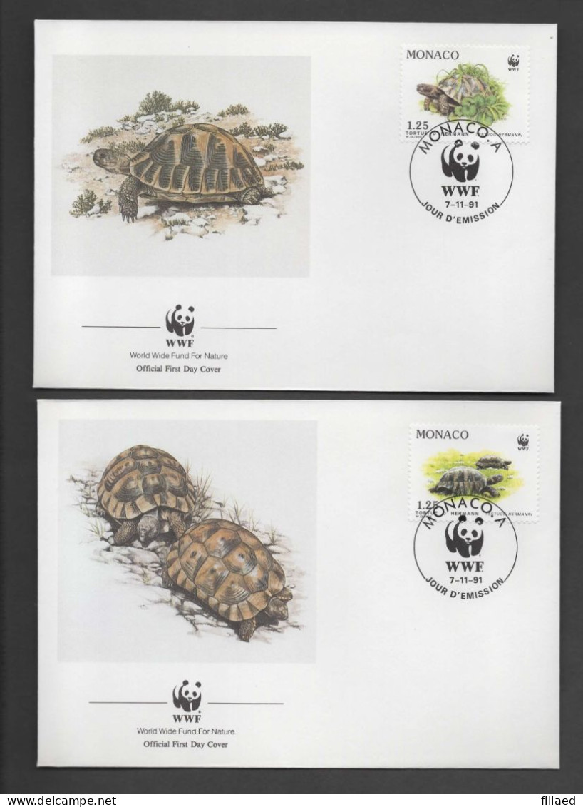 FDC WWF: Monaco 7-11-91 - FDC