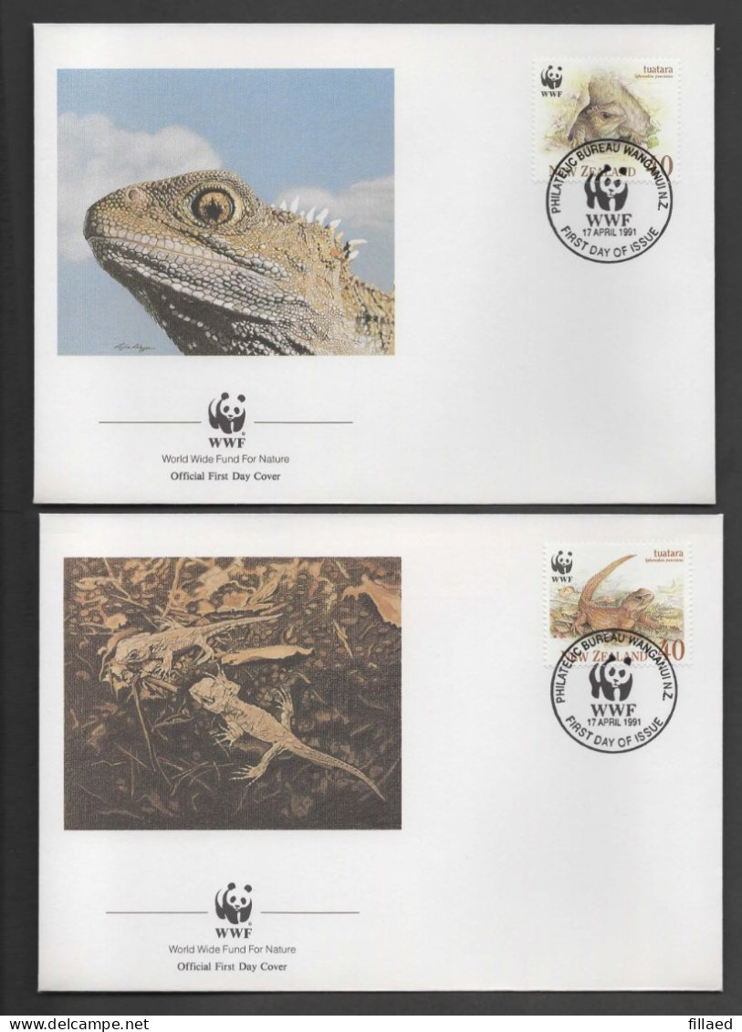 FDC WWF: New Zeeland 17-april-1991 - FDC