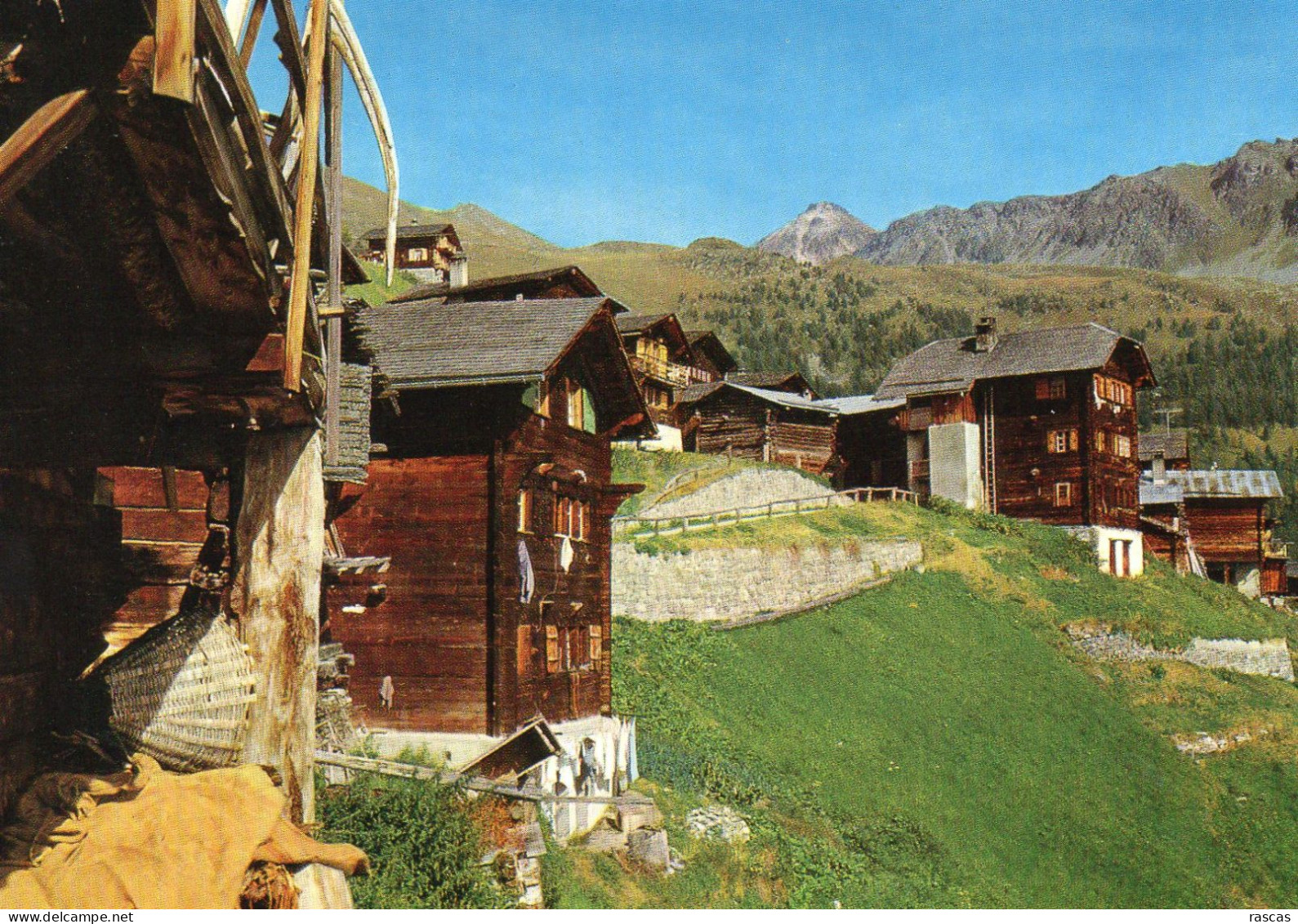 CPM - K - SUISSE - VALAIS - VAL D'ANNIVIERS - VILLAGE DE CHANDOLIN - Chandolin