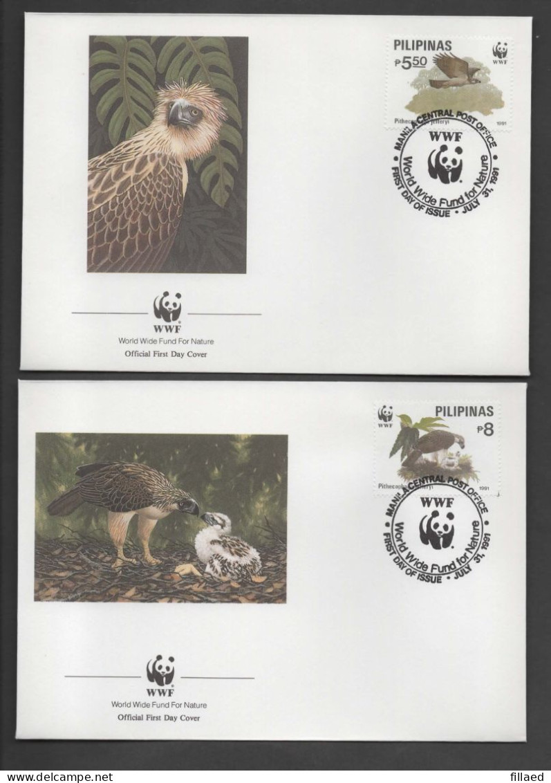 FDC WWF: Pilipinas 31-July-1991 - FDC