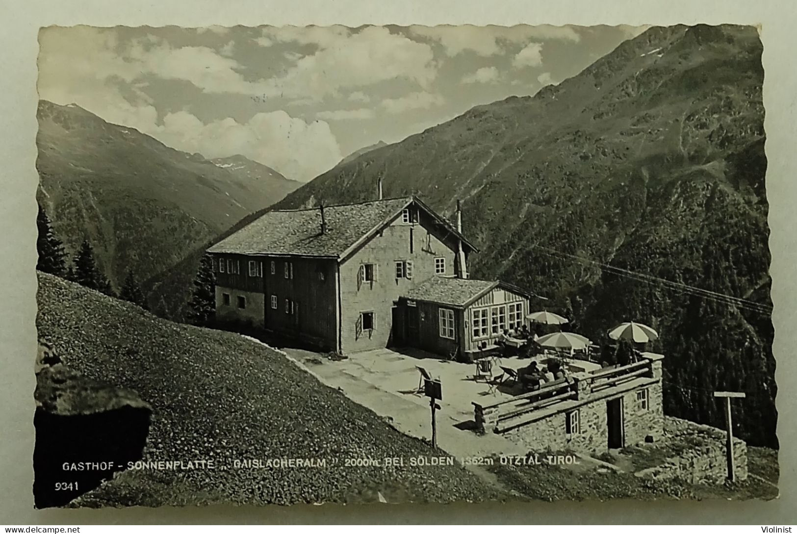 Austria-Gasthof-Sonnenplatte "GAISLACHERAM" Bei Sölden - Sölden