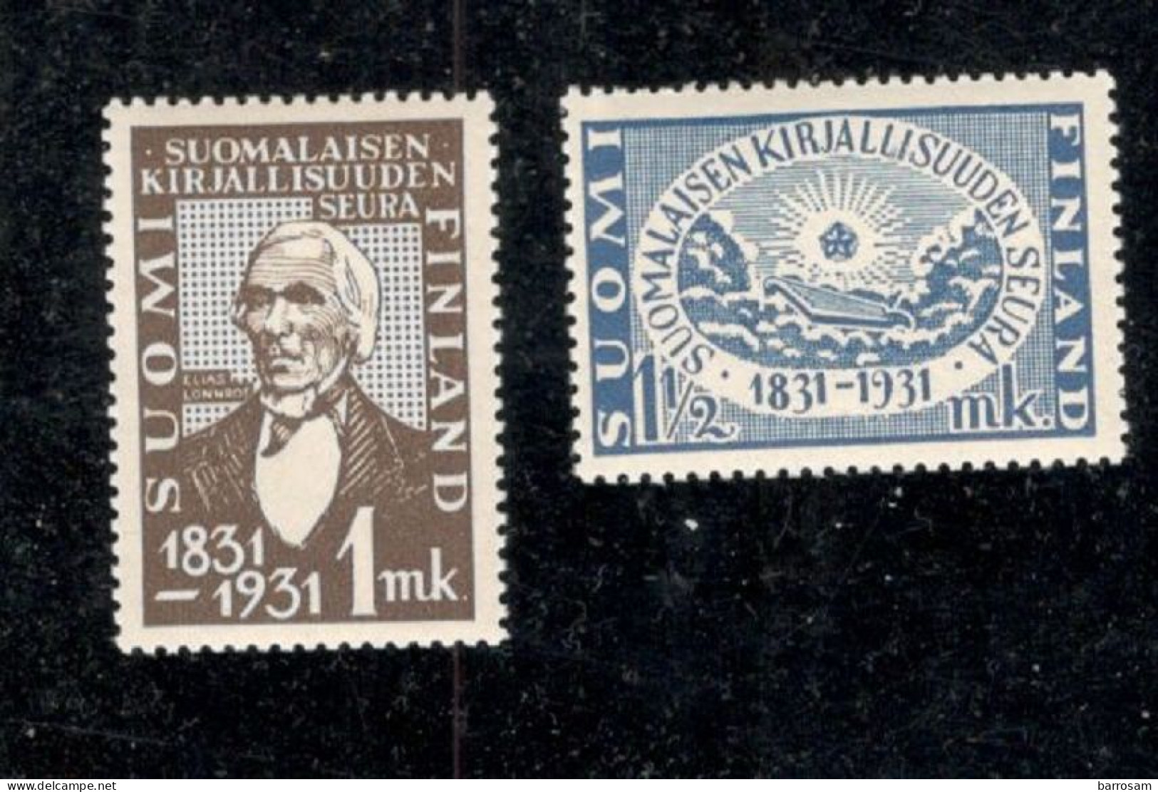 FINLAND....1931: Michel 162/3** - Unused Stamps