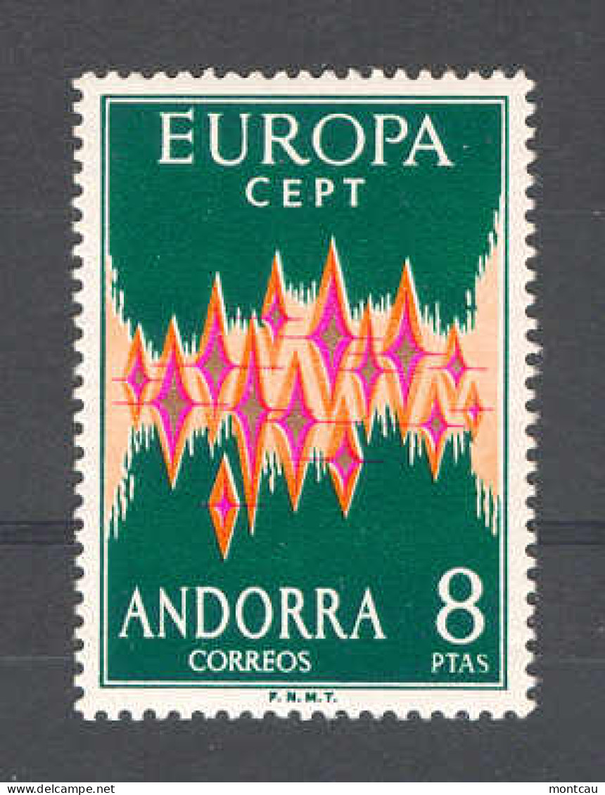 Andorra 1972 - Europa Ed 72, (**) - 1972