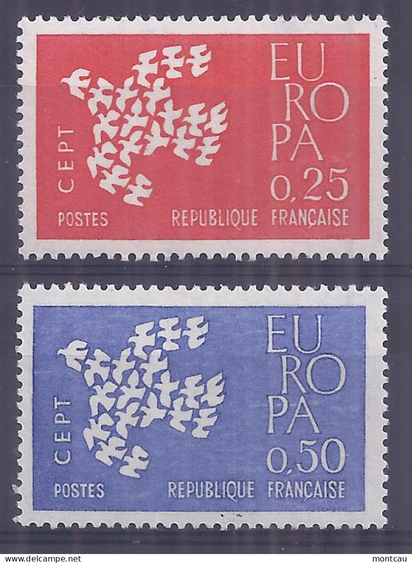 Francia 1961. Europa YT = 1309-10 (**) - 1961