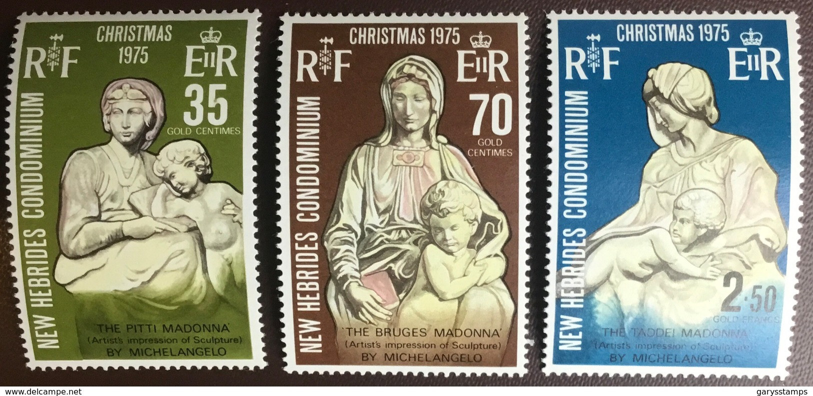 New Hebrides 1975 Christmas MNH - Neufs