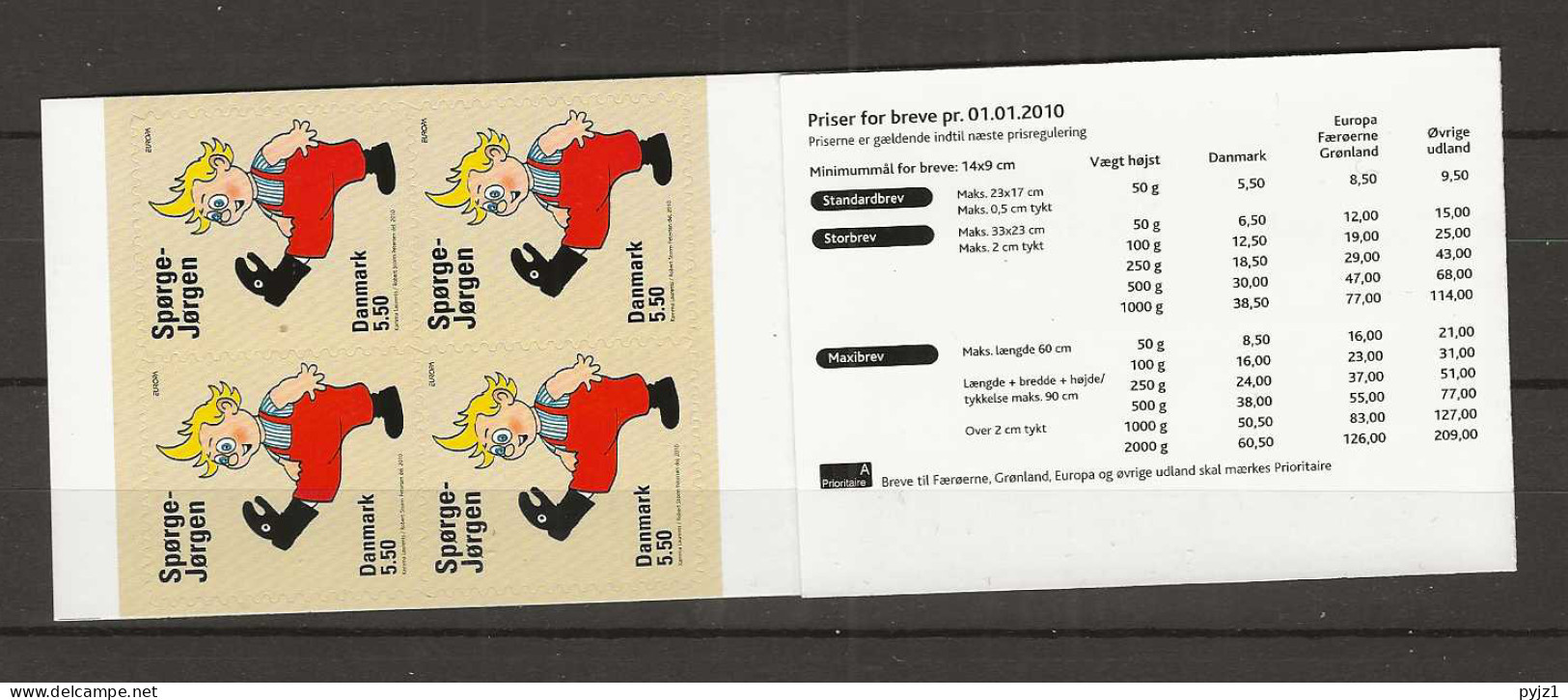 2010 MNH Cept Denmark Booklet - 2010