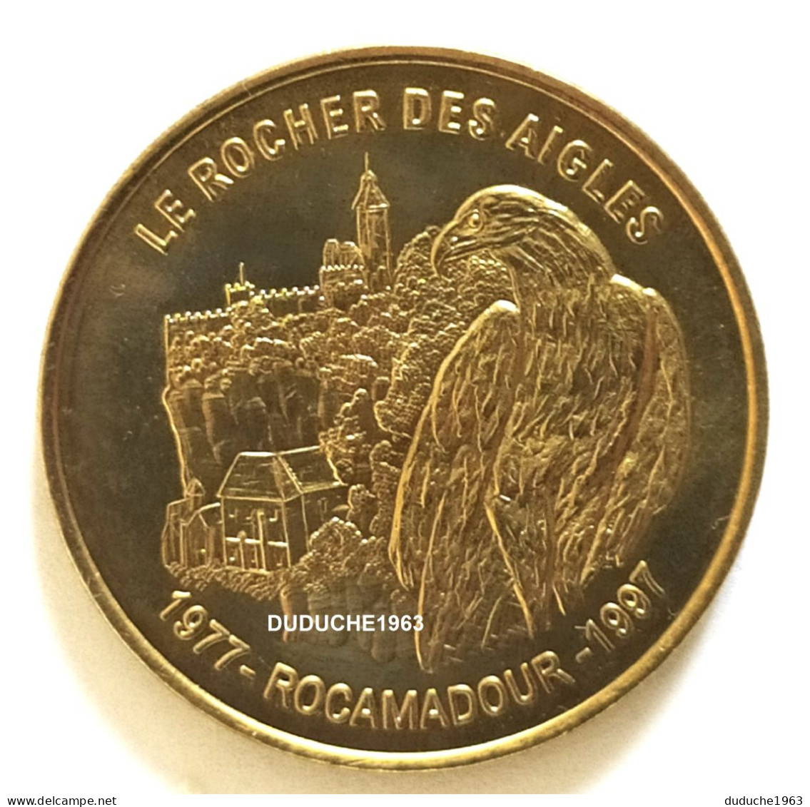 Monnaie De Paris 46.Rocamadour - Rocher Des Aigles 2000 - 2000